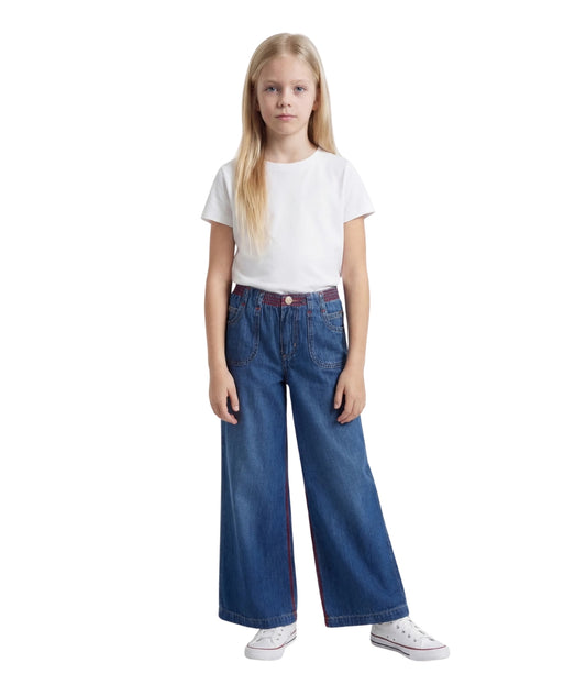 Replay & Sons Jeans Wide Leg in Denim Aidyna SG9457.050.898460 Denim Scuro