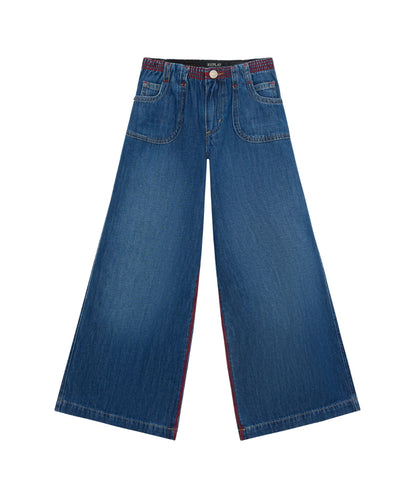 Replay & Sons Jeans Wide Leg in Denim Aidyna SG9457.050.898460 Denim Scuro