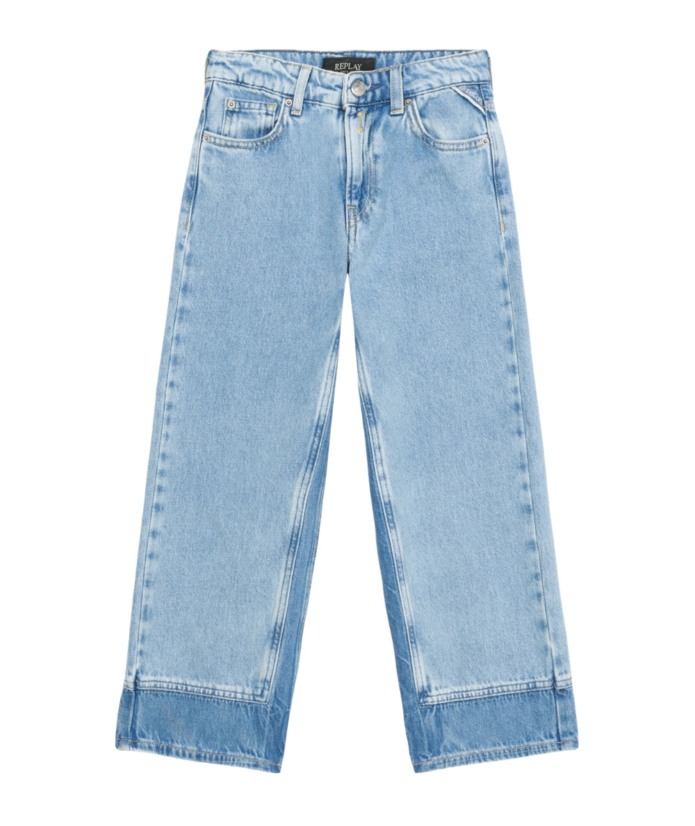 Replay & Sons Jeans con Tasche in cotone Cripy SG9462.050.762461 Denim Chiaro