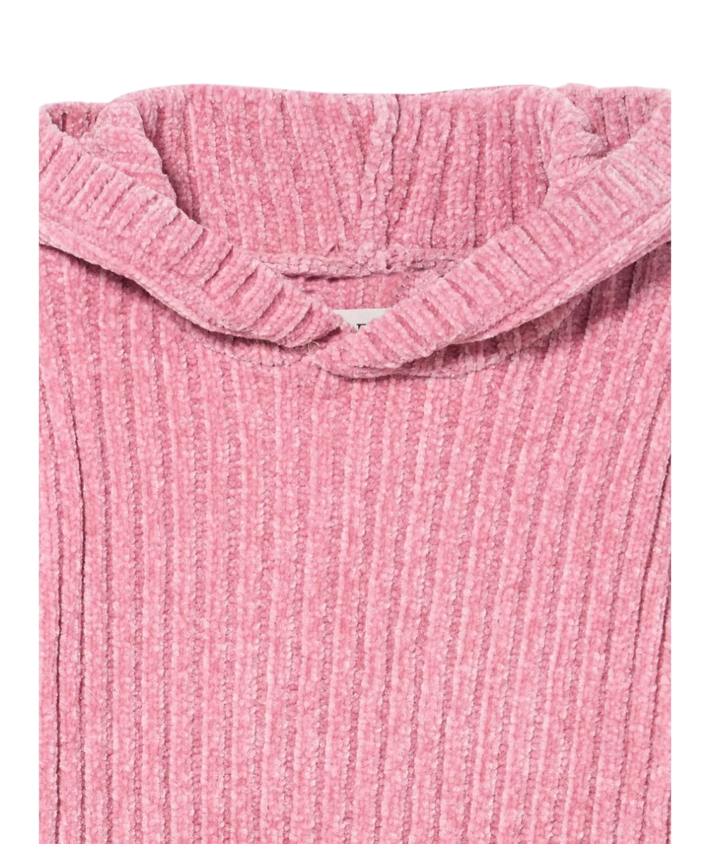 Replay & Sons Maglione con Cappuccio a Coste SG5323.050_G23730B Rosa