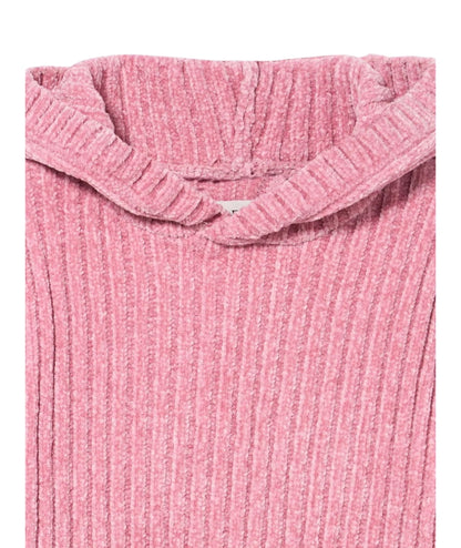 Replay & Sons Maglione con Cappuccio a Coste SG5323.050_G23730B Rosa