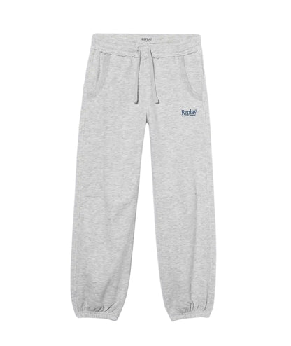 Replay & Sons Pantalone in Felpa SG9441.050.23706 Grigio Melange