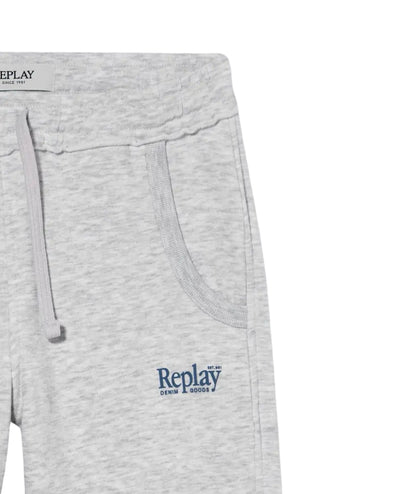Replay & Sons Pantalone in Felpa SG9441.050.23706 Grigio Melange