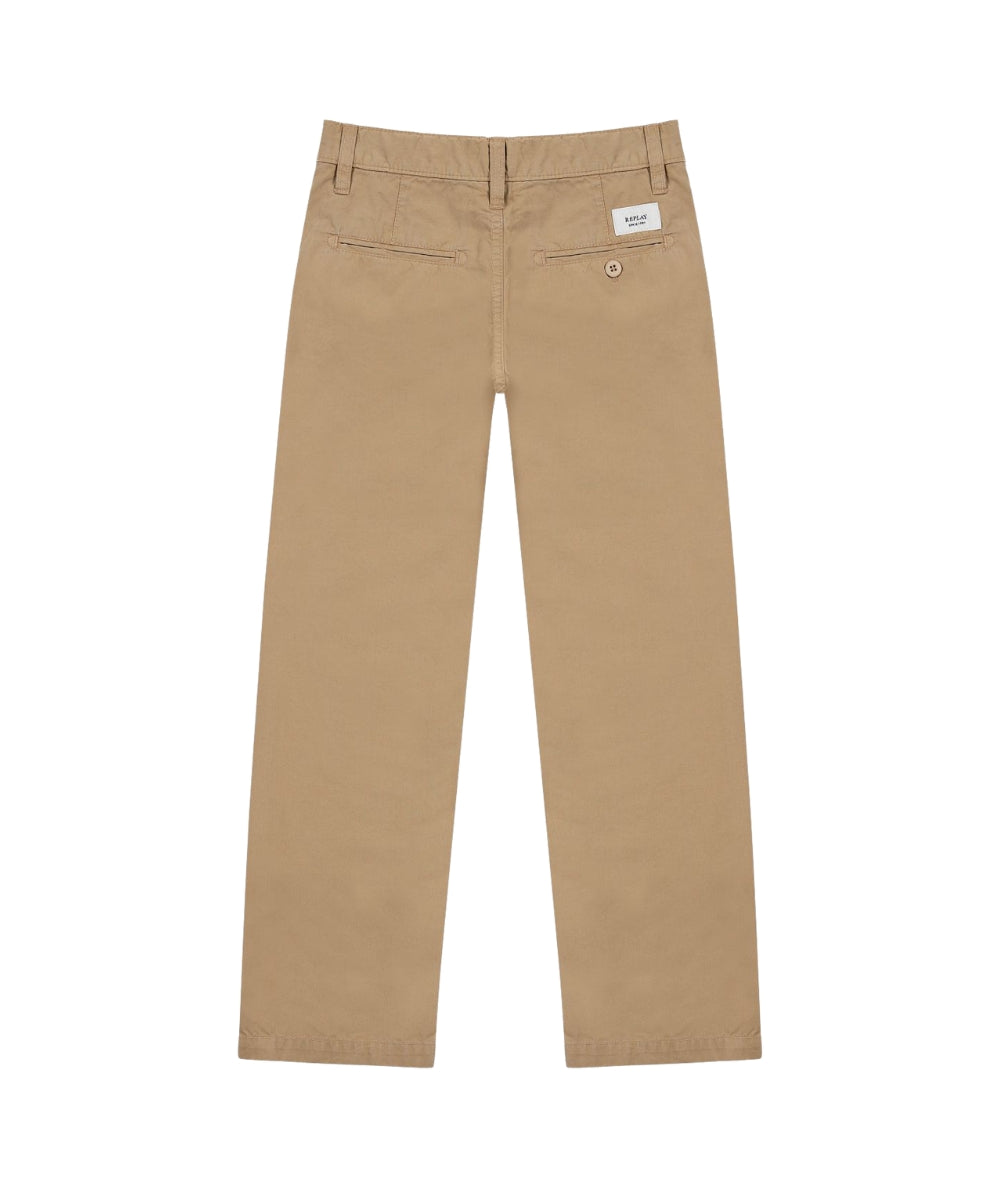 Replay & Sons Pantalone in Gabardina Baggy SB9123.050.85556G Beige