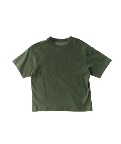 Replay & Sons T-shirt con logo in Cotone Girocollo SB7356.055.2660 Verde Oliva