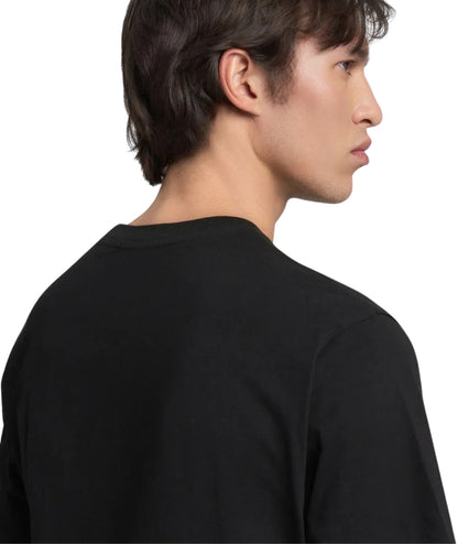 Replay T-shirt MM in Jersey con Ricamo M3015.000.2660 Nero