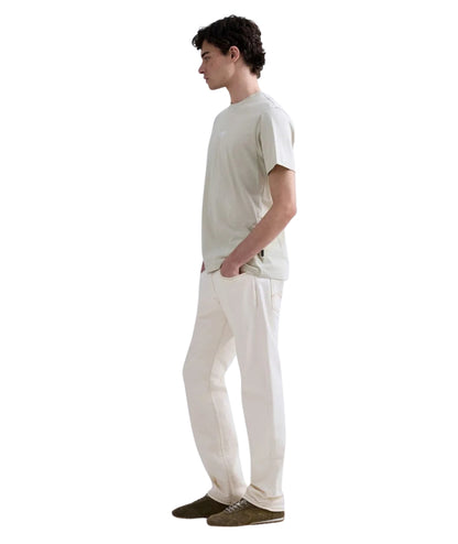 Replay T-shirt con Girocollo in Jersey M3347.000.2660 Beige