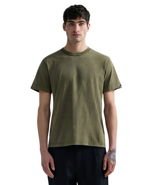 Replay T-shirt con Girocollo in Jersey M3379.000.22662N Verde