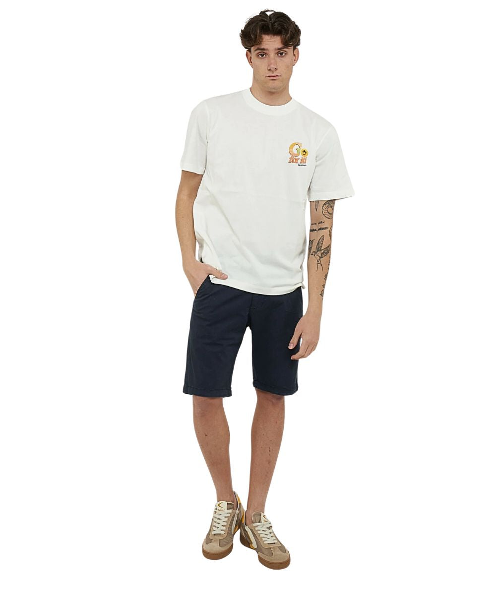 Roy Roger's Bermuda Slim New Rolf P20RRU087C9250112 Blu Navy