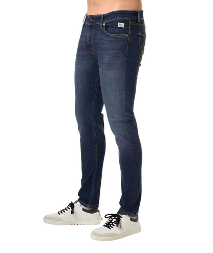 Roy Roger's Jeans 517 Denim Elasticizzato Carlin RRU075D0210005 Blu