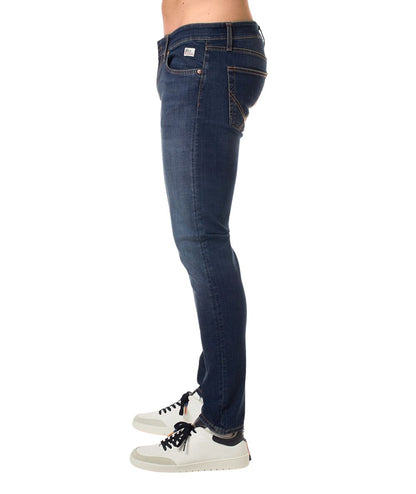 Roy Roger's Jeans 517 Denim Elasticizzato Carlin RRU075D0210005 Blu