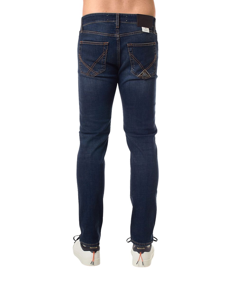 Roy Roger's Jeans 517 Denim Elasticizzato Carlin RRU075D0210005 Blu