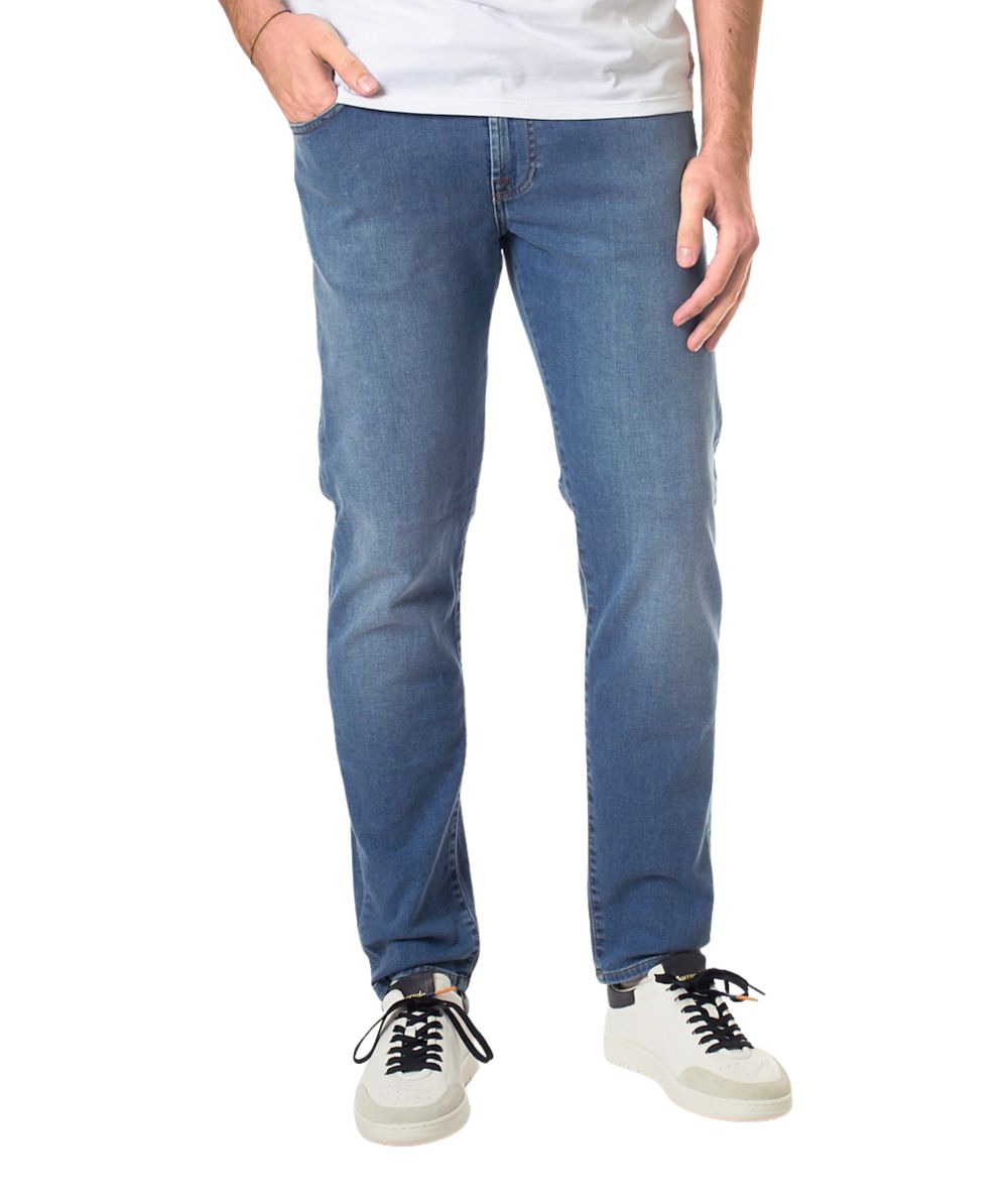 Roy Roger's Jeans 517 Denim Knit Real Wash RRU075D6702480 Denim