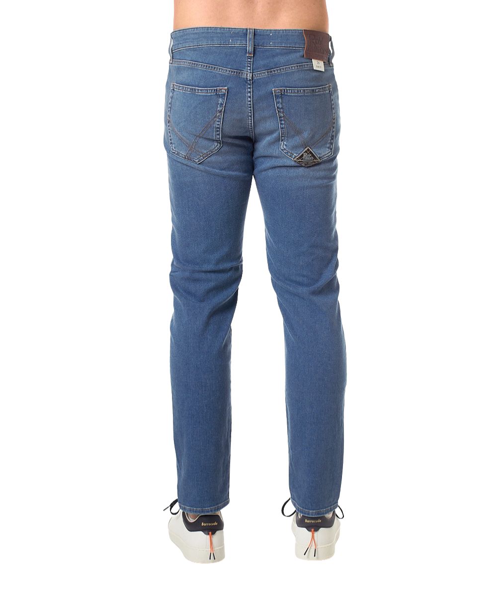 Roy Roger's Jeans 517 Denim Knit Real Wash RRU075D6702480 Denim