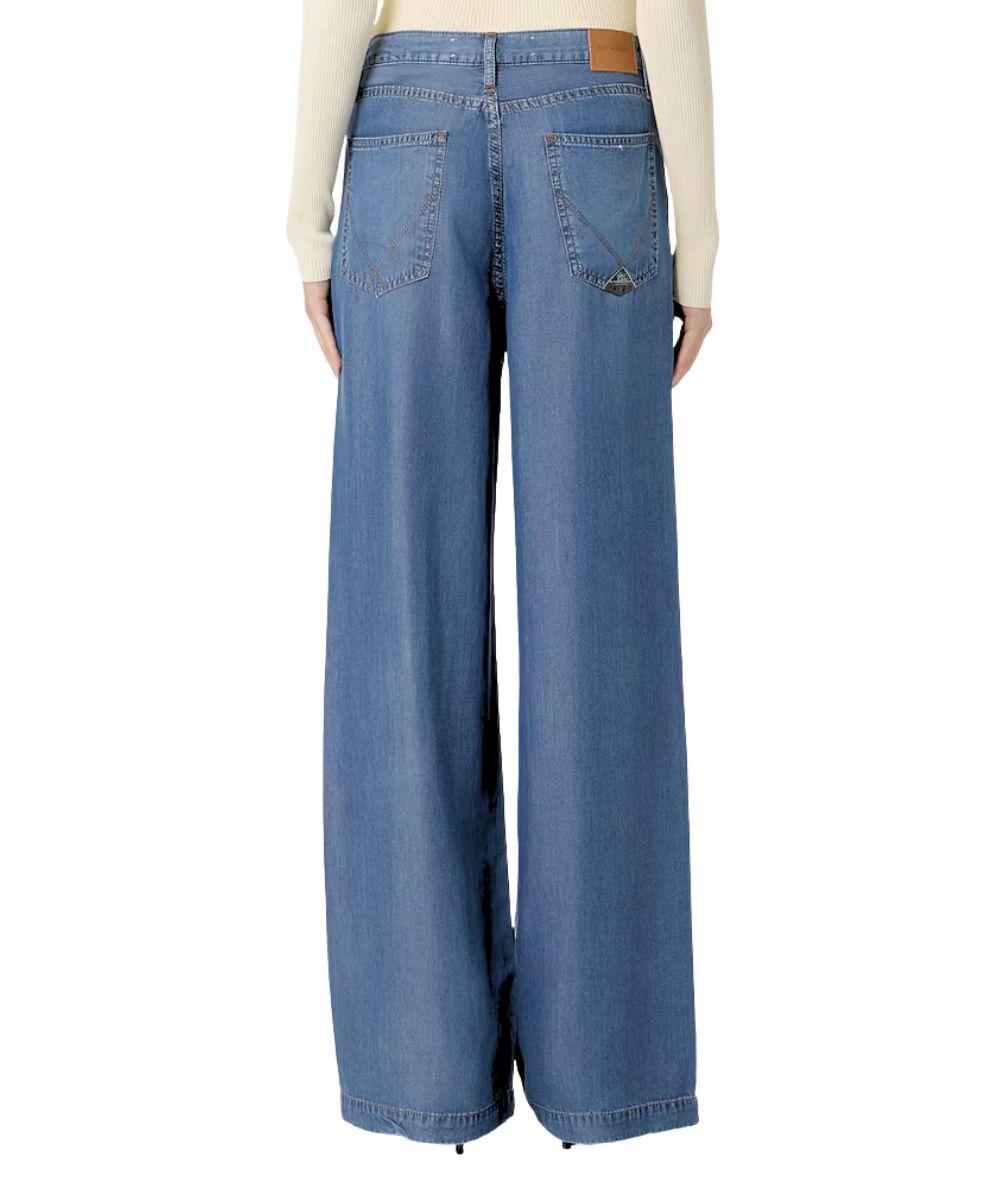 Roy Roger's Jeans Marta in Denim Lyocell RND091D6920111 Azzurro