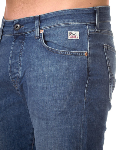Roy Roger's Jeans Regular 529 Stretch Denim Paul RRU118D598A048