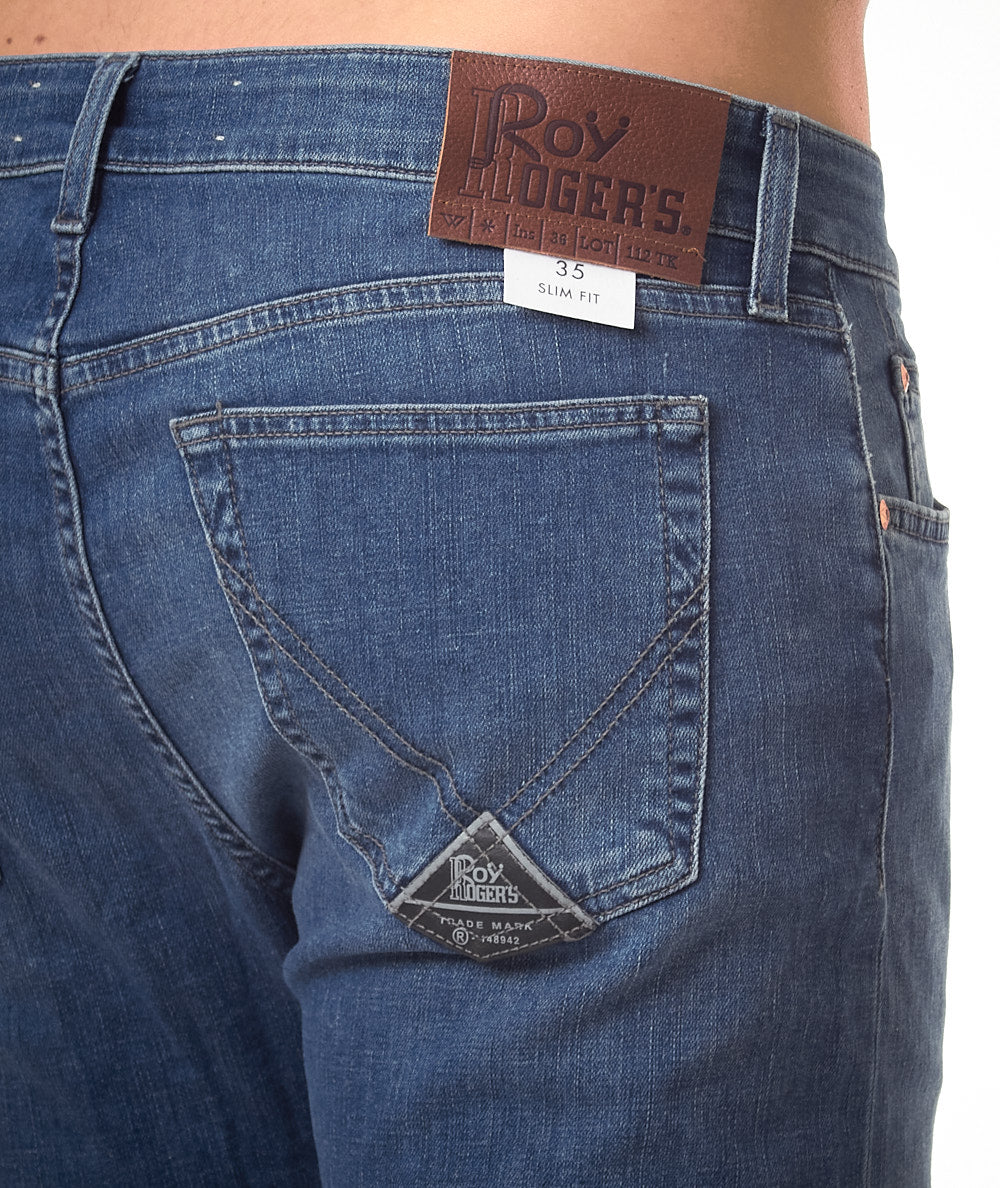 Roy Roger's Jeans Regular 529 Stretch Denim Paul RRU118D598A048