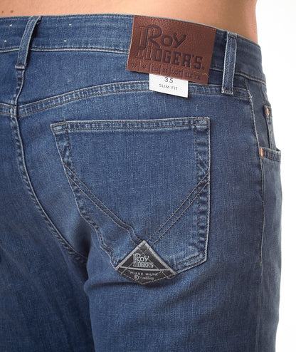 Roy Roger's Jeans Regular 529 Stretch Denim Paul RRU118D598A048