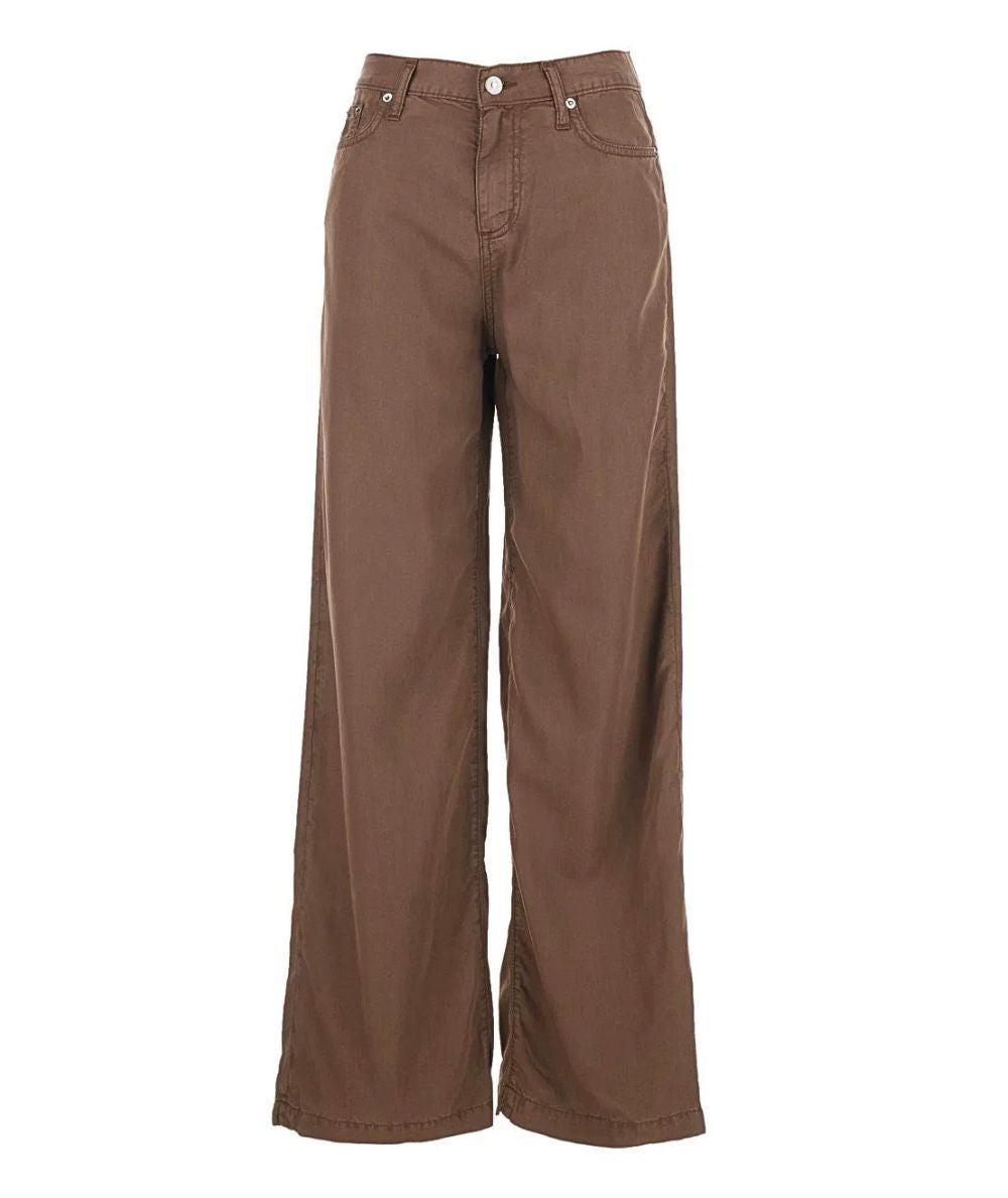 Roy Roger's Pantalone a Palazzo Marta RND091CR560569 Marrone