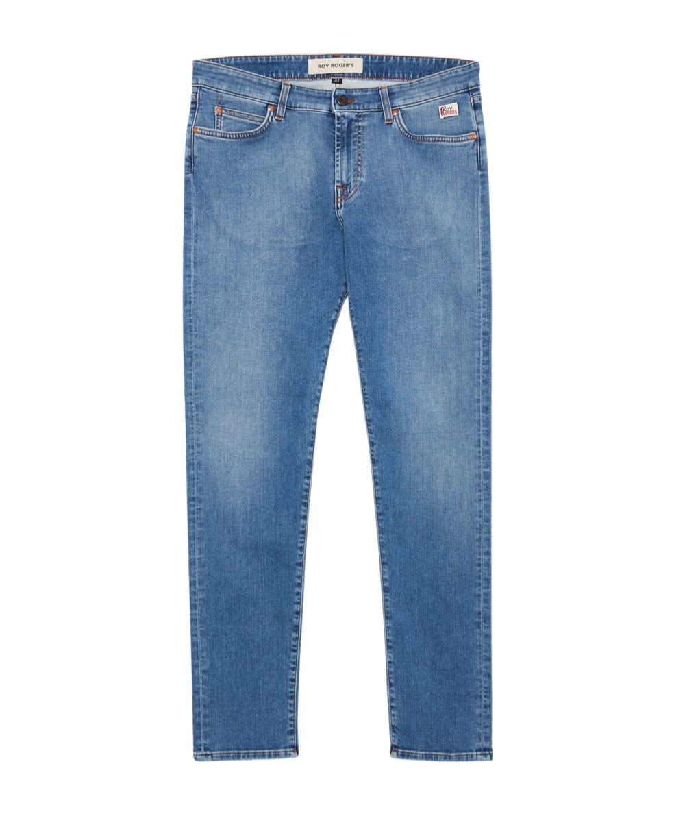 Roy Roger's Jeans 517 Denim Knit Real Wash RRU075D6702480 Denim