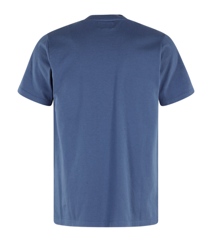 Roy Roger's T-shirt Pocket con Taschino RRU90048CA160111 Blu