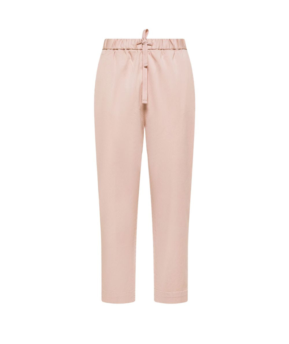 SUN68 Pantalone Chino Con Coulisse in Cotone P36201 Rosa
