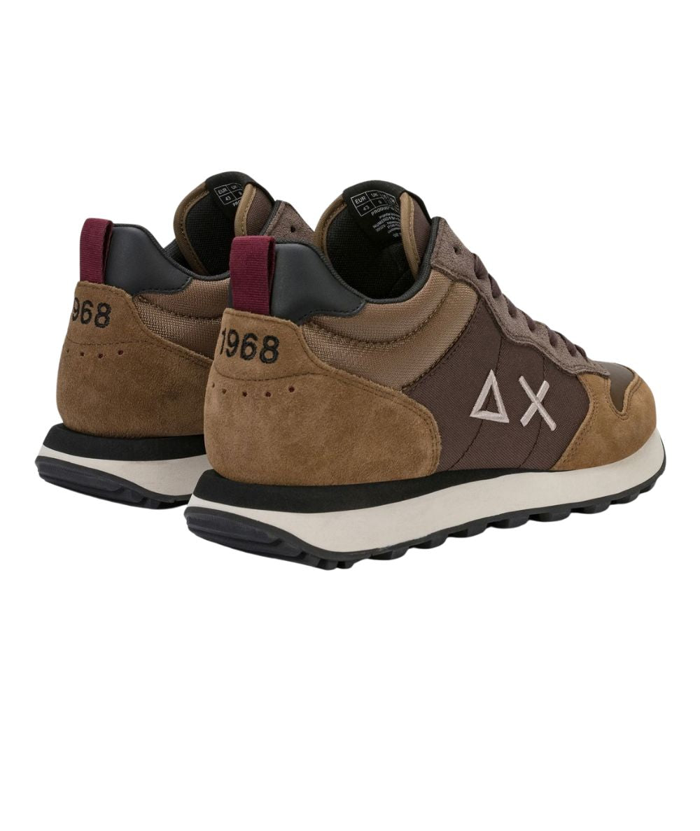 SUN68 Sneakers in Nylon e Suede Tom 2.0 Mid Z46118 Marrone