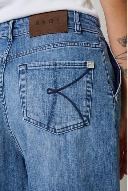Kaos Denim Bermuda al Ginocchio SP6MG018