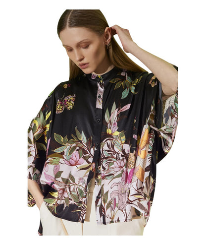 Shirtaporter Casacca Mexican Garden SH3507 Nera