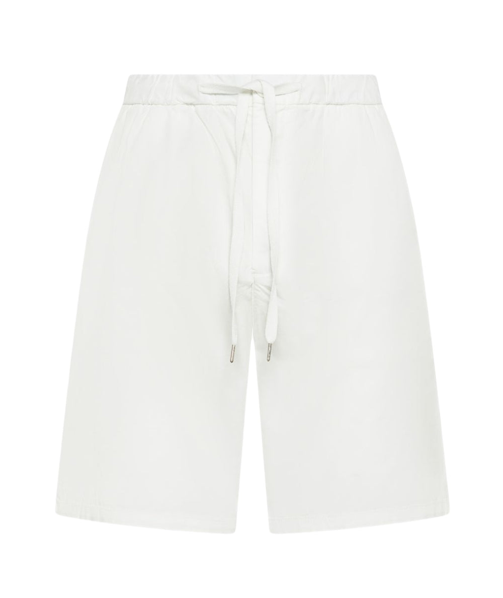 Sun68 Bermuda Misto Cotone con Coulisse in Vita B36106 Bianco