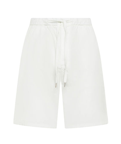 Sun68 Bermuda Misto Cotone con Coulisse in Vita B36106 Bianco