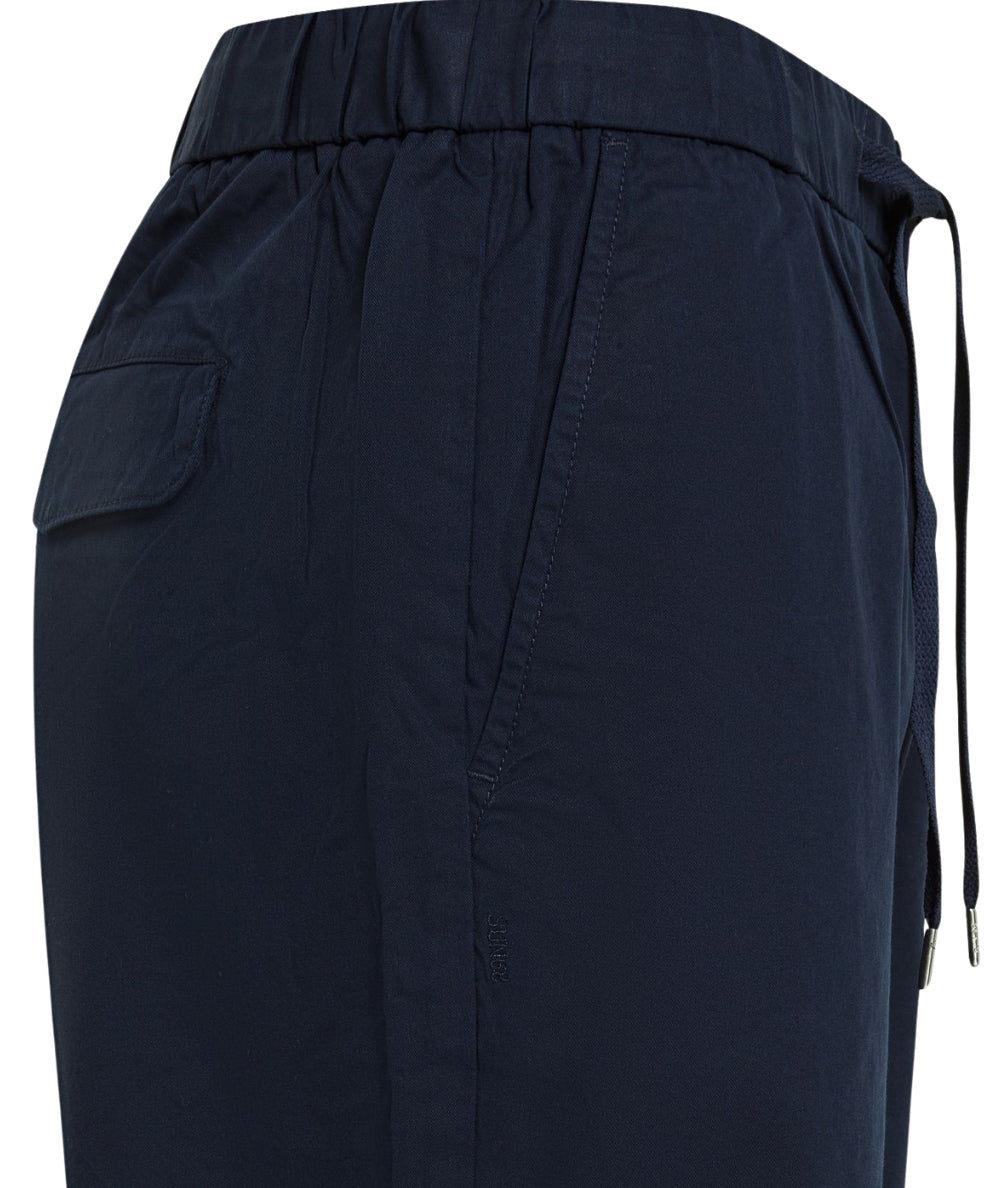 Sun68 Bermuda Misto Cotone con Coulisse in Vita B36106 Blu Navy 