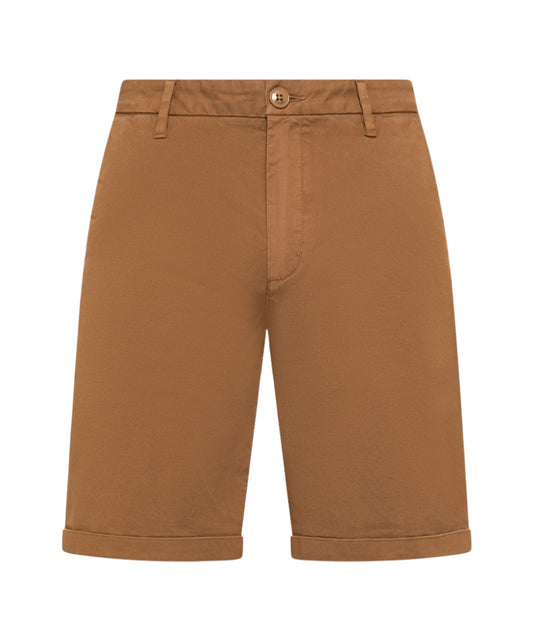Sun68 Bermuda in Cotone Modello Chino B36101 Marrone Volpe