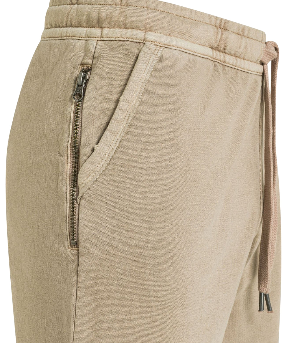 Sun68 Bermuda in Felpa di Cotone Vintage Washed F36145 Beige