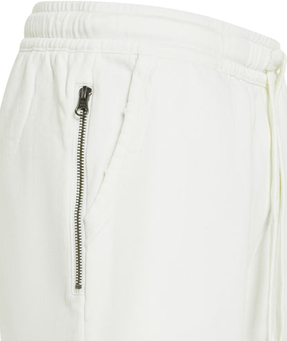 Sun68 Bermuda in Felpa di Cotone Vintage Washed F36145 Bianco