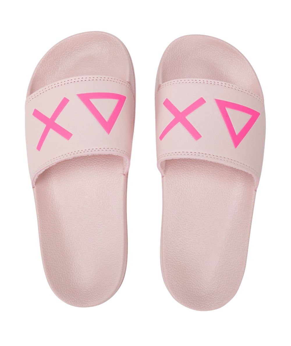 Sun68 Ciabatte con Logo X35204 Rosa