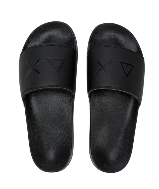 Sun68 Ciabatte con Logo X36110 Nero