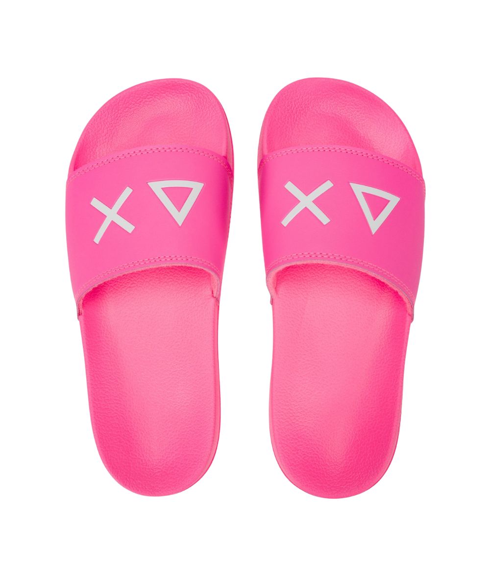 Sun68 Ciabatte con Logo X36210 Fucsia 