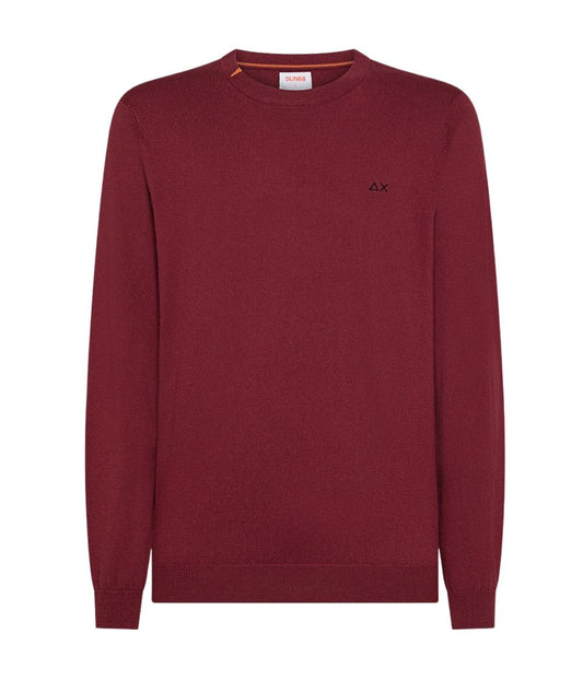 Sun68 Maglia Girocollo  K45101 Bordeaux