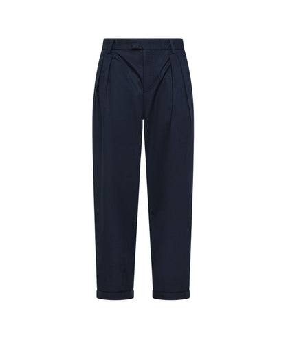 Sun68 Pantalone con Pinces in Misto Cotone P36206 Blu Navy