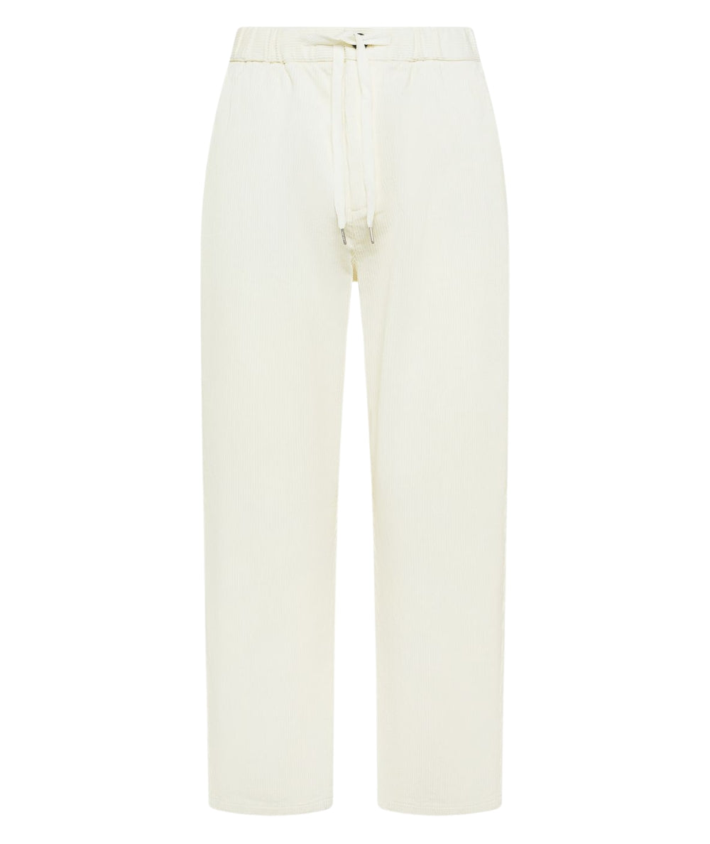 Sun68 Pantalone in Corduroy P45106 Bianco Panna