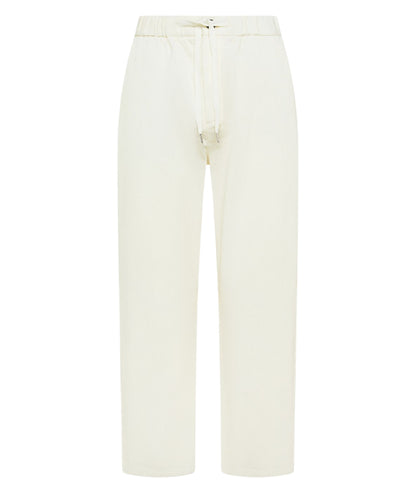 Sun68 Pantalone in Corduroy P45106 Bianco Panna