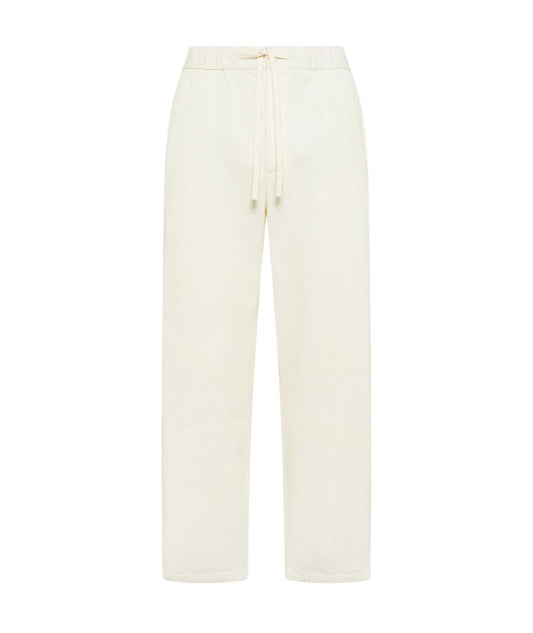 Sun68 Pantalone in Corduroy P46105 Bianco Panna
