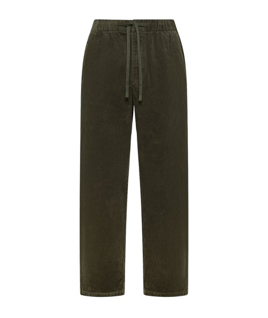 Sun68 Pantalone in Corduroy P46105 Verde Militare Scuro