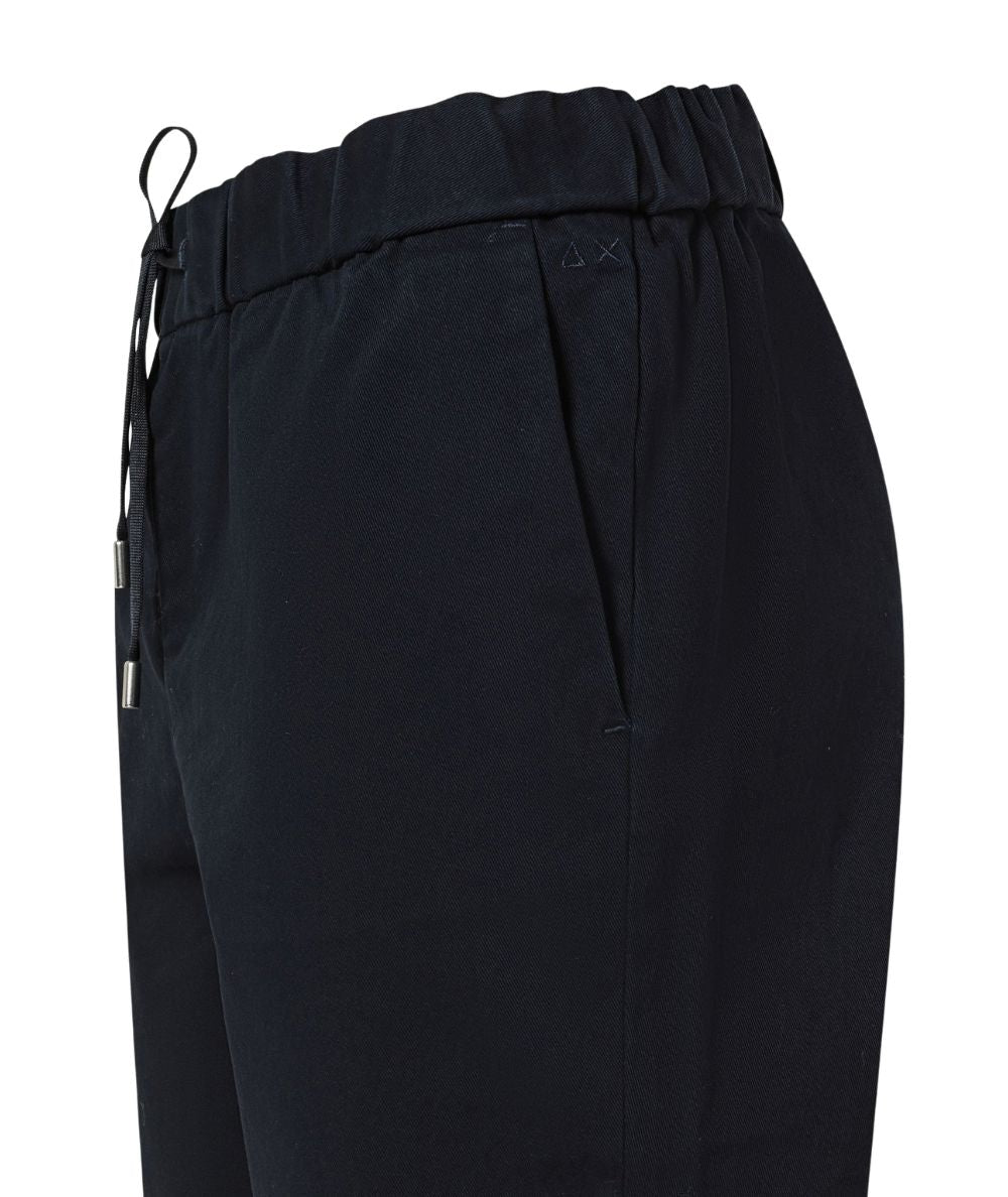 Sun68 Pantalone in Gabardina P46201 Blu Navy
