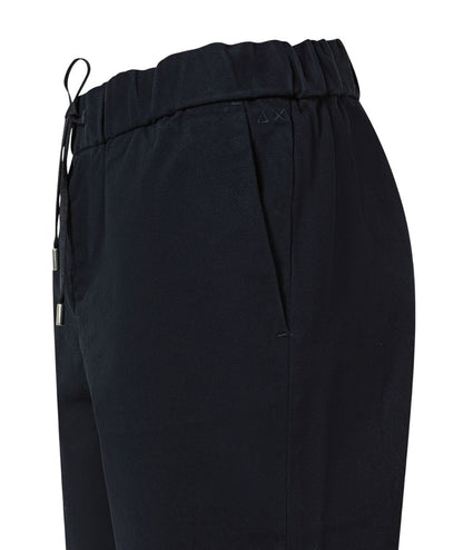 Sun68 Pantalone in Gabardina P46201 Blu Navy