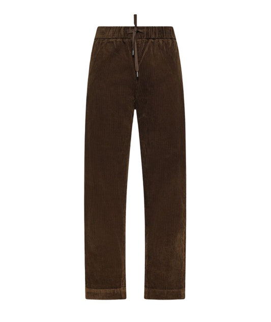 Sun68 Pantalone in Velluto a Coste P46205 Marrone