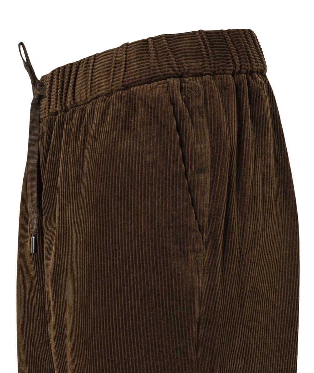 Sun68 Pantalone in Velluto a Coste P46205 Marrone