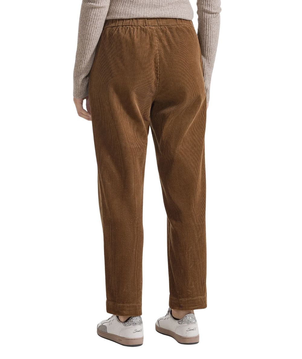 Sun68 Pantalone in Velluto a Coste P46205 Marrone Cacao
