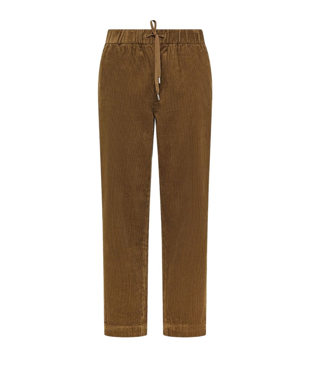 Sun68 Pantalone in Velluto a Coste P46205 Marrone Cacao